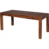 Wohnling Eettafel MUMBAI sheeshamhout 180x90 cm