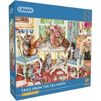Gibsons Debbie Cook - Tails from the Tea Party Puzzel (500 stukjes)