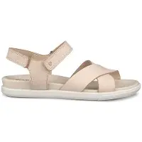 Ecco Damara leren dames sandalen beige maat 40