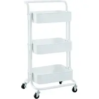 CLP Trolley Mailo: Servicekar | Kleur: wit