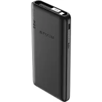 Rixus RXPB08 Powerbank With Built-in USB-C Cable 70cm 10000mAh 22.5W Black