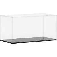 vidaXL Vitrine transparant 24x12x11 cm acryl