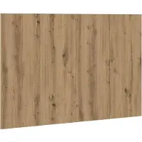 vidaXL Hoofdeinde 120x1,5x80 cm bewerkt hout artisanaal eikenkleur