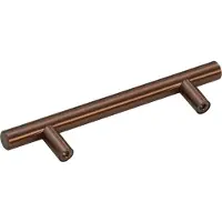 vidaXL Handvatten 10 st 96 mm roestvrij staal bronskleurig