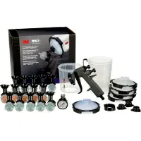 3M Hvlp 2.0 Spray Gun Set Transparant