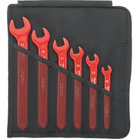 Stahlwille 96404301 12160/6 VDE Enkelvoudige steeksleutel Sleutelbreedte (metrisch) 10 - 22 mm