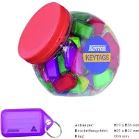 Basi 8530-9000 Sleutelhanger Diverse kleuren 150 stuk(s)