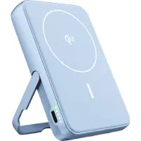 Fresh 'n Rebel Magnetic Wireless Powerbank 10000 mAh Vivid Blue - Powerbank - Snelladen