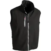 Matterhorn : Roy Softshell Vest, Maat XS Zwart