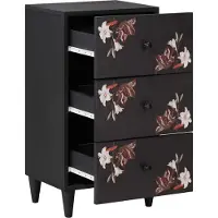 vidaXL Opbergkasten Multikleur 40 x 33,5 x 75 cm Massief Mango Hout