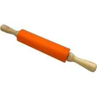 King Hoff KH-4660 Siliconen Deegroller - Hittebestendig (-40°C tot 260°C) - Magnetron & Ovenbestendig - Non-Stick