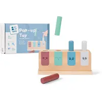 BS Toys Pop-Up Toy GA532 – Houten Baby Speelgoed 18+ Maanden – Motoriekspel