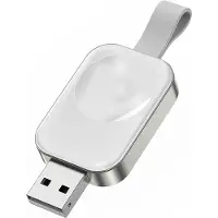 MMOBIEL Draadloze Oplader voor Apple Watch – Compacte USB-A Wireless Charger voor elke Apple iWatch Series – Magnetische Snellader – Sleutelhanger Reislader - iWatch Oplader