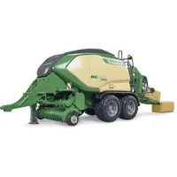 BRUDER Pers Krone BiG Pack 1290 HDP VC met 2 rechthoekige strobalen