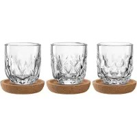 Leonardo GOCCE ESPRESSO GLAS 60 ML SET VAN 6