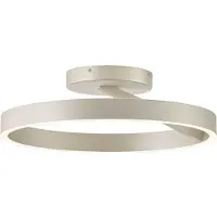 VIOKEF Plafondlamp Saturn, dimbaar, crème / amber, Woon-/ Eetkamer, metaal, Modern, plafondlamp