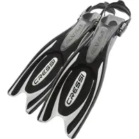 Cressi Frog Plus Diving Fins Zwart,Grijs EU 39-41