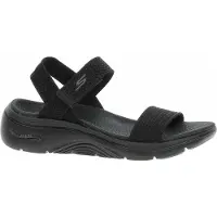 SKECHERS Go Walk Arch Fit 2.0 Zandal - - Dames Sandalen - Zwart