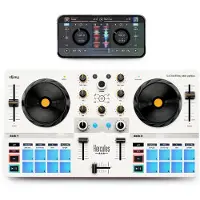 Hercules DJ Control Mix Ultra - Smartphone DJ Controller - Algoriddim Djay - Bluetooth - iOS/Android