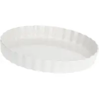 La Porcellana Bianca Arezzo taartvorm - wit 25 cm, Bakblik