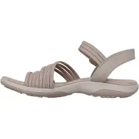SKECHERS Reggae Slim Coffee dames sandalen beige maat 41