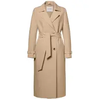 Beaumont Dames Jassen Dia Trenchcoat - Beige - Maat 36