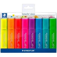 Staedtler Textsurfer classic tekstmarker - set 8 rainbow