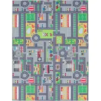 TT Home Kinderkamertapijt tapijt jongen meisje kinderkamertapijt baby antislip straat
