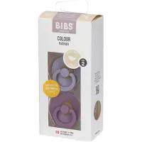 BIBS Anatomic Fopspeen Fossil - Mauve 6-18 Maanden 2 St Speen