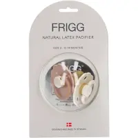 Frigg Fopspeen Daisy Biscuit/Cream 6-18 Maanden | 2 stuks