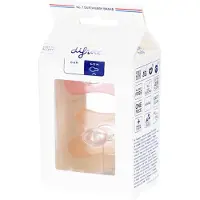 Difrax Fopspeen Natural Silicon 6-12m 2 St Fopspeen