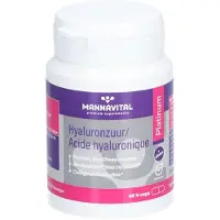 Platinum Mannavital Hyaluronzuur 60 St Capsules