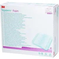 3M Tegaderm Foam Niet Klevend 10cmx10cm 10 St Compressen