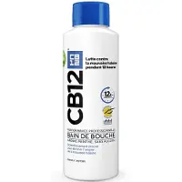 Cb12 Mondwater Tegen Slechte Adem 12 uur Alcoholvrij Muntsmaak 500 ml Mondspoeling