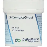 Deba Pharma Chromiumpicolinaat | 100 tabletten