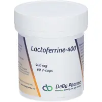Deba Pharma Lactoferrine 400 mg 60 St Capsules