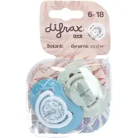 Difrax Fopspeen Dynamic Botanic 6-18m 2 St Fopspeen