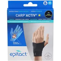 Epitact Carp'Activ Soepele Polsbrace voor Overdag Links Medium 1 St Verband(en)