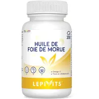 Lepivits Huile de Foie de Morue | 200 capsules