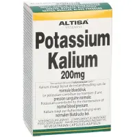 Altisa Kalium Potassium 90 St Capsules
