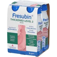 Fresubin Thickened Level 2 Bosaardbei | 4 x 200 ml