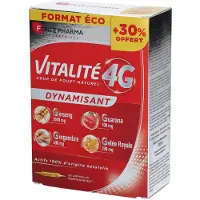 Forte pharma Energie Vitalité 4G Opwekkend 23 Ampullen + 7 Ampullen Gratis