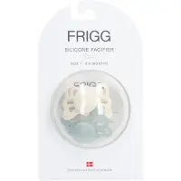 Frigg Silicoon Fopspeen Butterfly Cream - Sage 0-6 Maanden 1 St Fopspeen