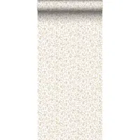 ESTAhome behang bloemetjes beige - 53 cm x 10.05 m - 139578