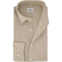 Seidensticker Overhemd 'Smart Linen' beige