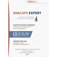 Ducray Haaruitval Voedingssupplement Anacaps Expert Capsules x 30
