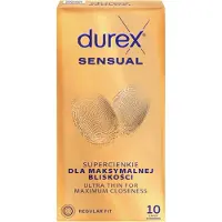Durex Condooms Sensual Ultra Thin - Regular Fit - 10 stuks