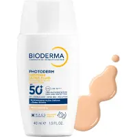 Bioderma Photoderm XDefense Ultra Fluid SPF 50+ - Tint 01 - Detox zonbescherming met zeer hoge bescherming tegen UV, blauw licht en omgevingsstress, zeer licht getint Zonnecrème 40 ml