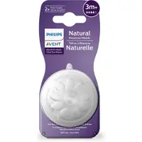 Philips Flesspeen Natural 3.0 +3mnd 2-pack