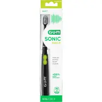 Gum Elektrische Tandenborstel Sonic Daily Zwart